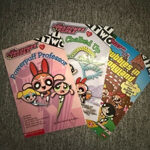 Scholastic Powerpuff Girls Comic Trio - Pink, Purple, Brown